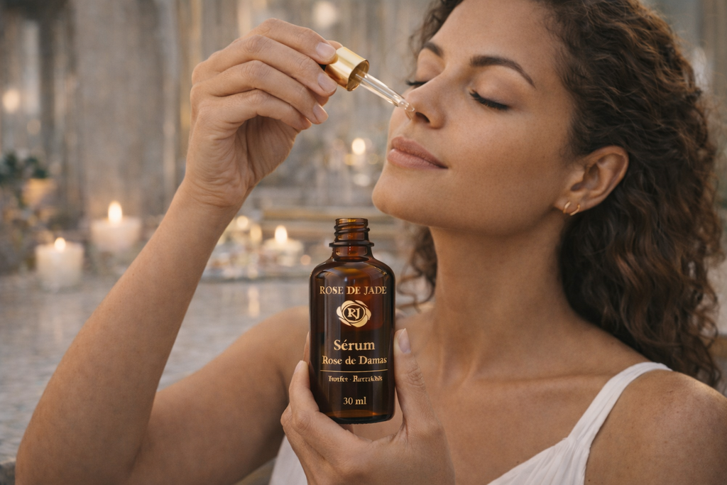 Sérum Visage à la Rose de Damas – Nutrition et Éclat